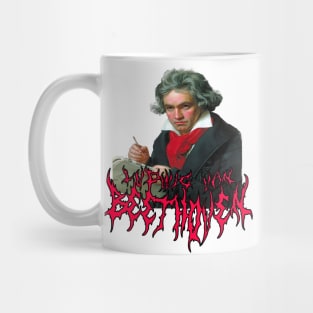 Beethoven Metal (In Technicolor) Ludwig Van Beethoven Mug